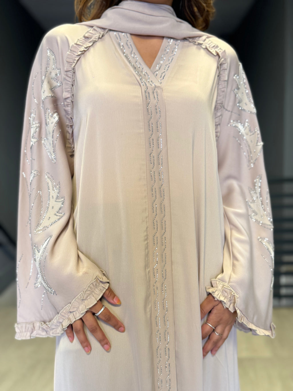 Serene Wave Abaya