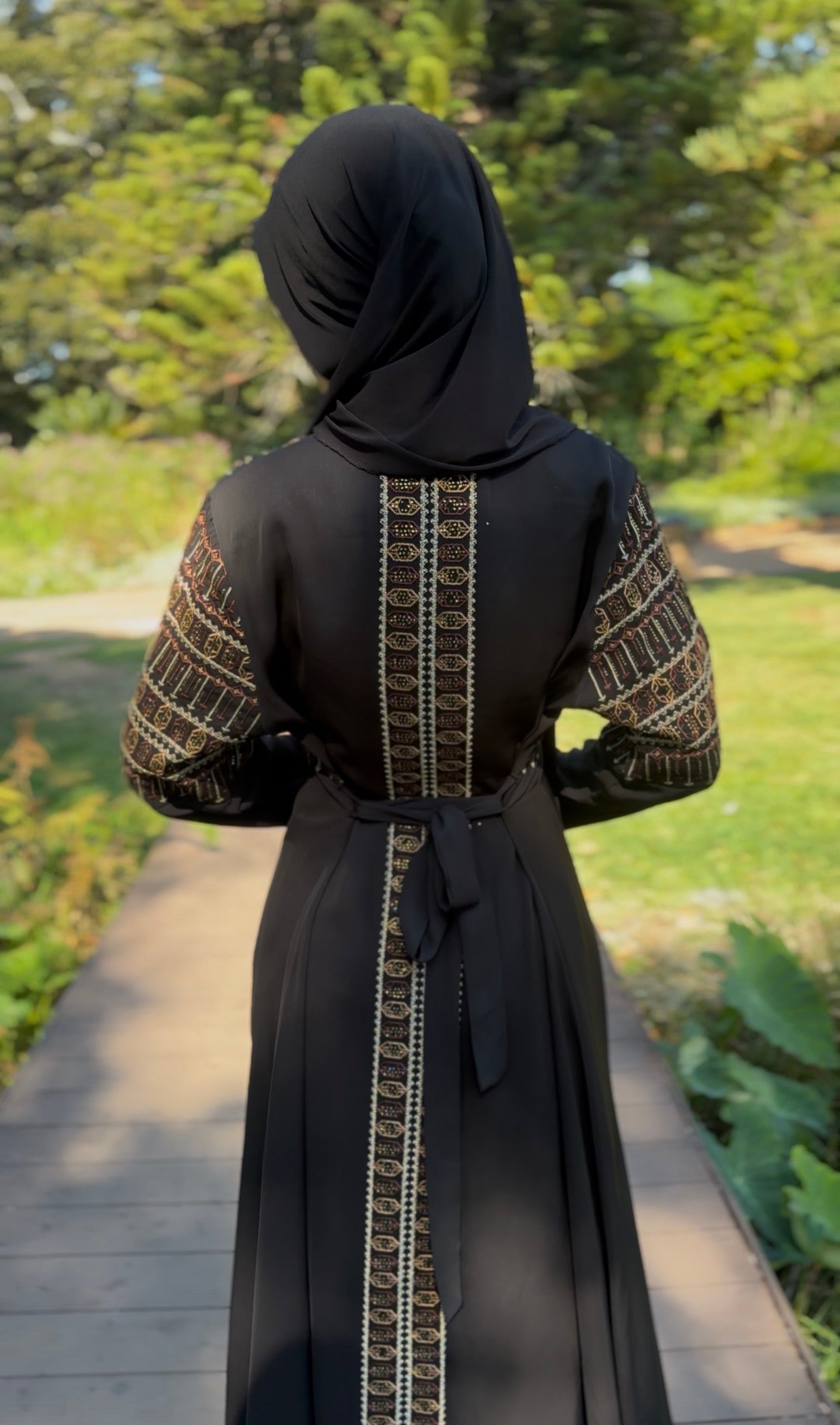 Sultana Embroidered Abayah