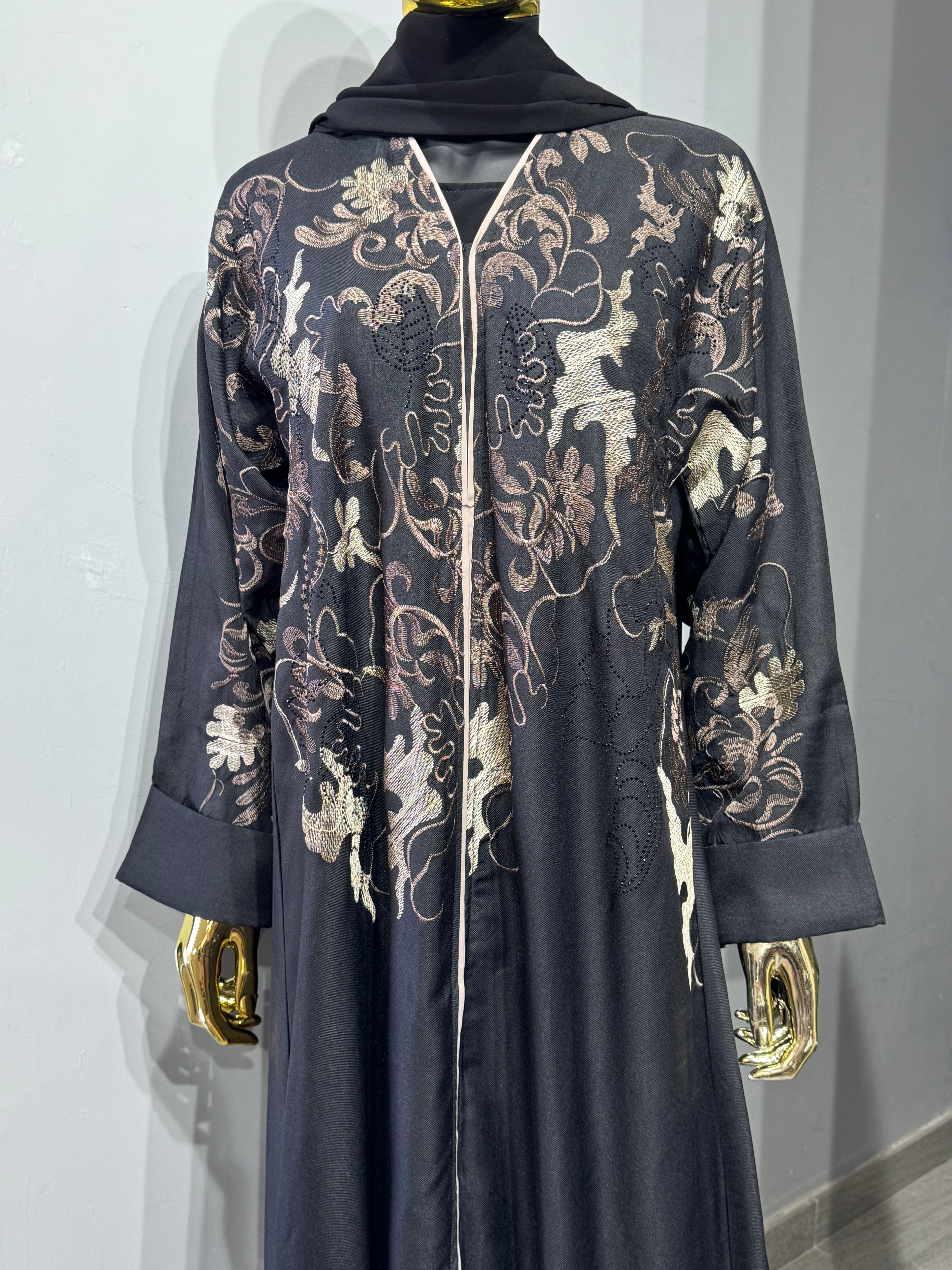 Sultana Al Layl Embroidered Abaya