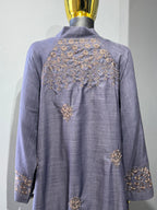 Ward Al Ghasaq Rose-Embroidered Abaya