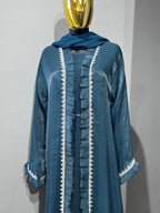 Teal Royale Abaya