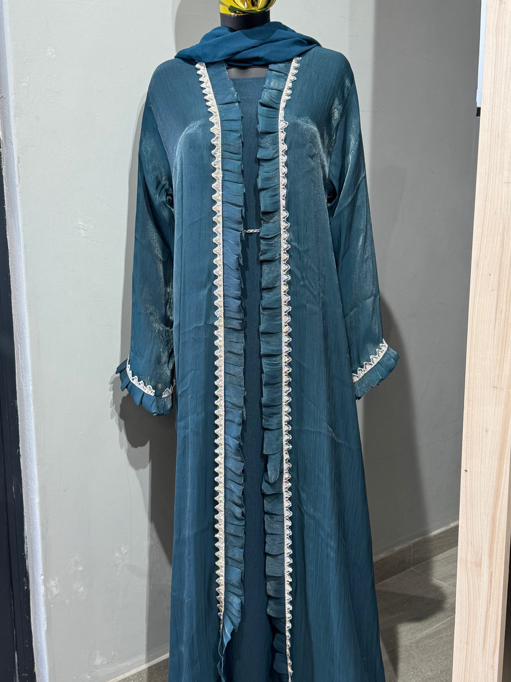 Teal Royale Abaya