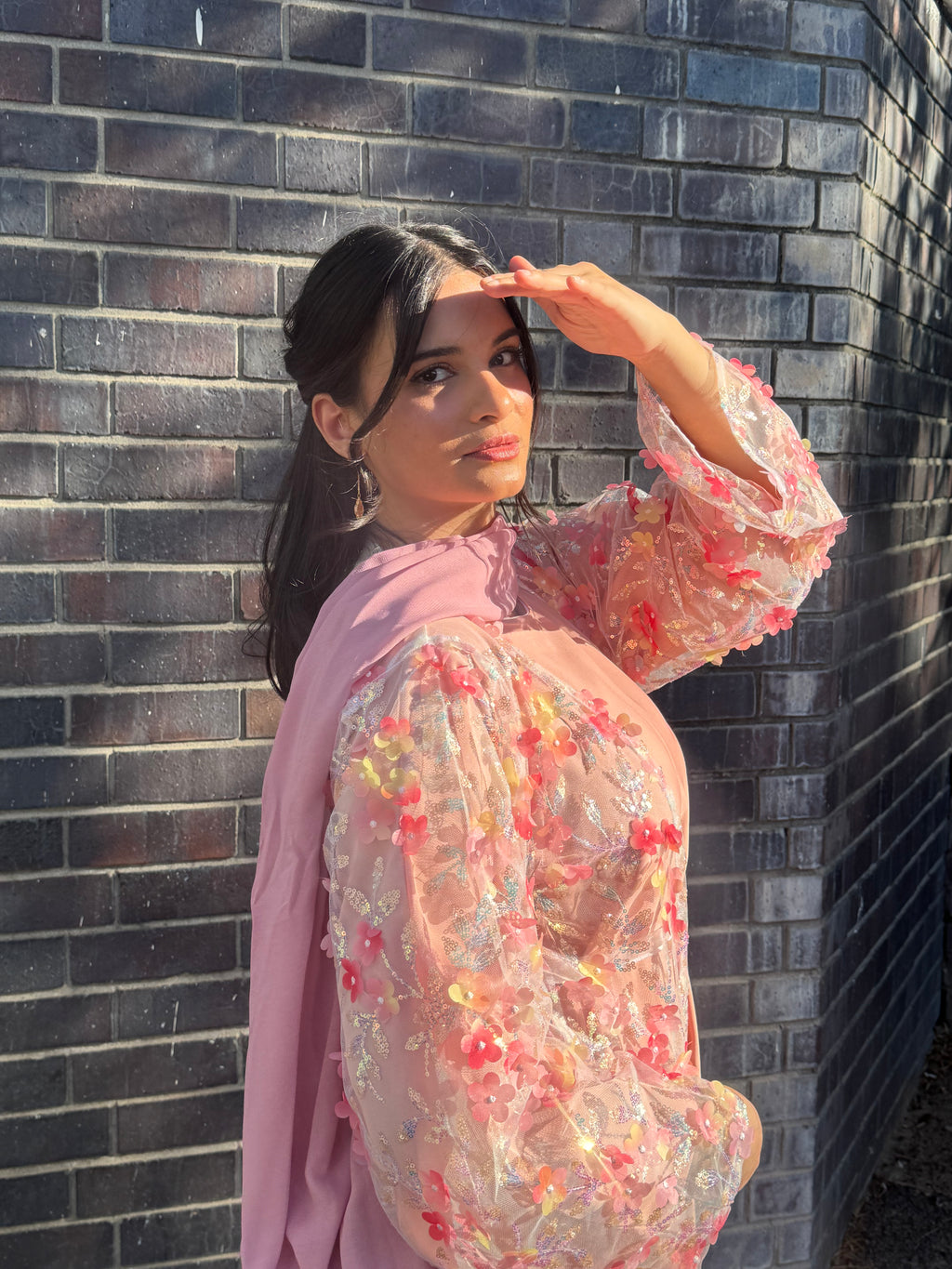 Petal Luxe Abaya
