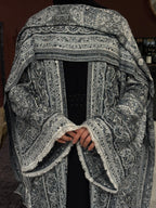 Imperial Motif Pashmina(black inner)