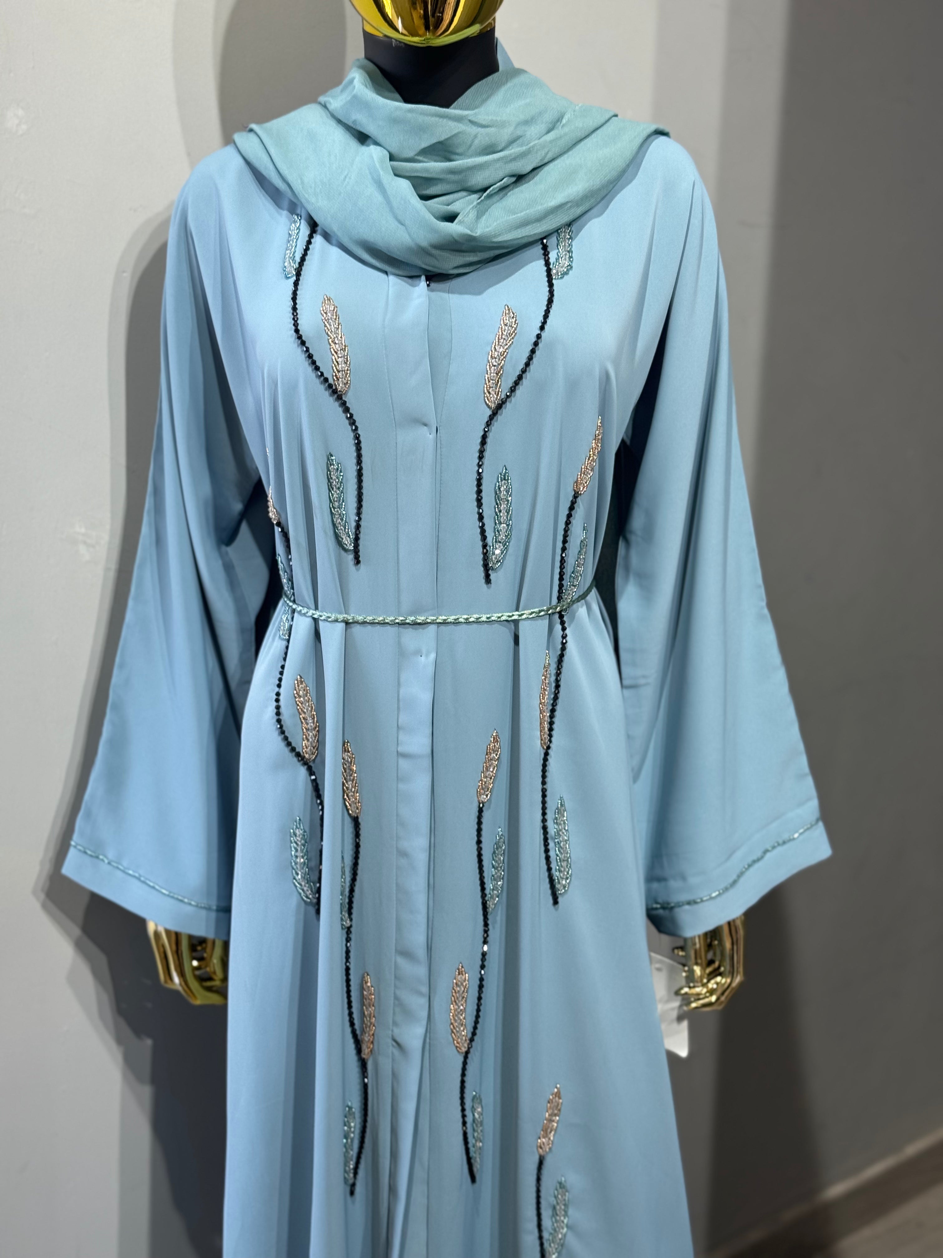 Moonlit Flow Abaya