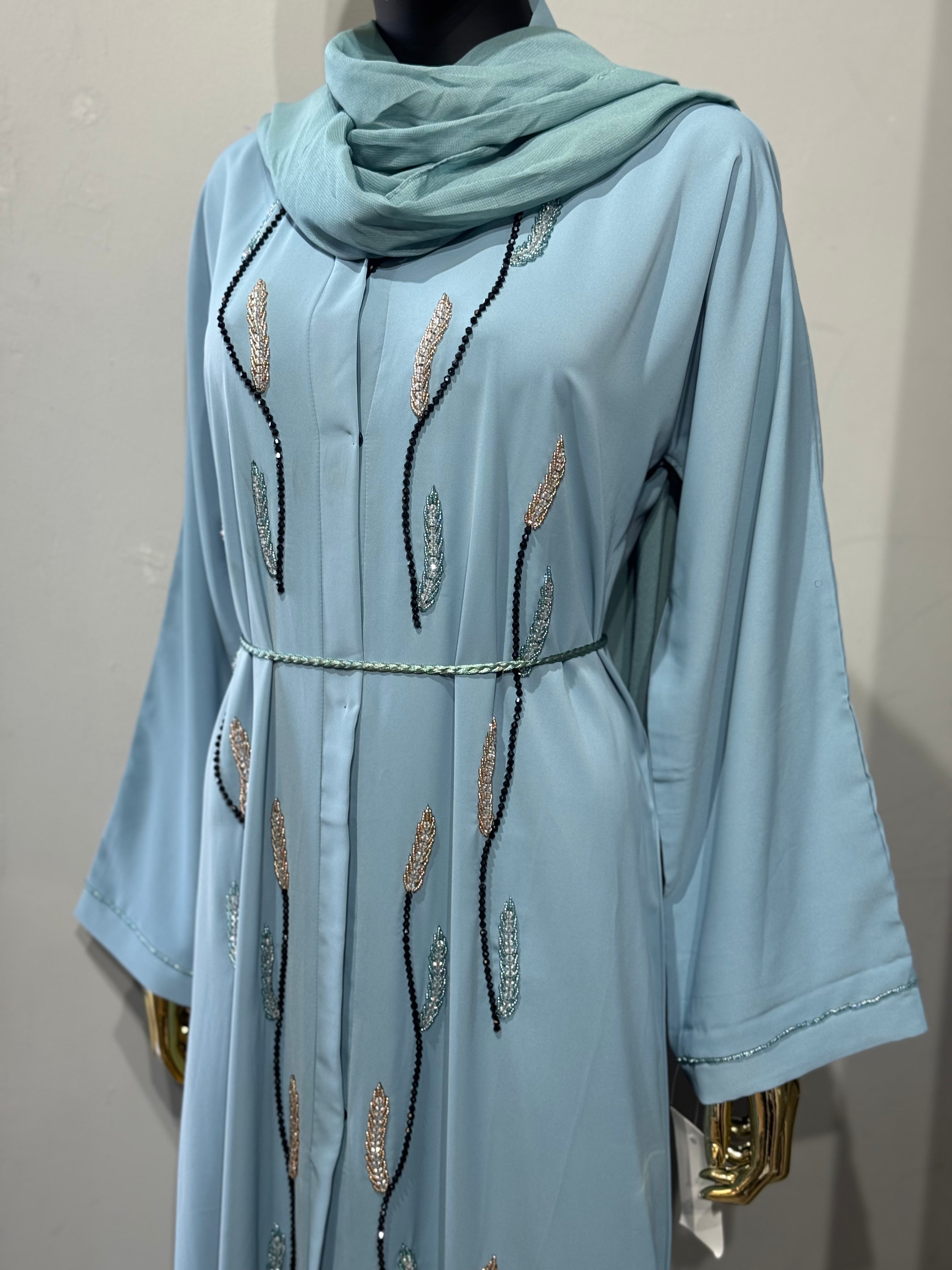 Moonlit Flow Abaya