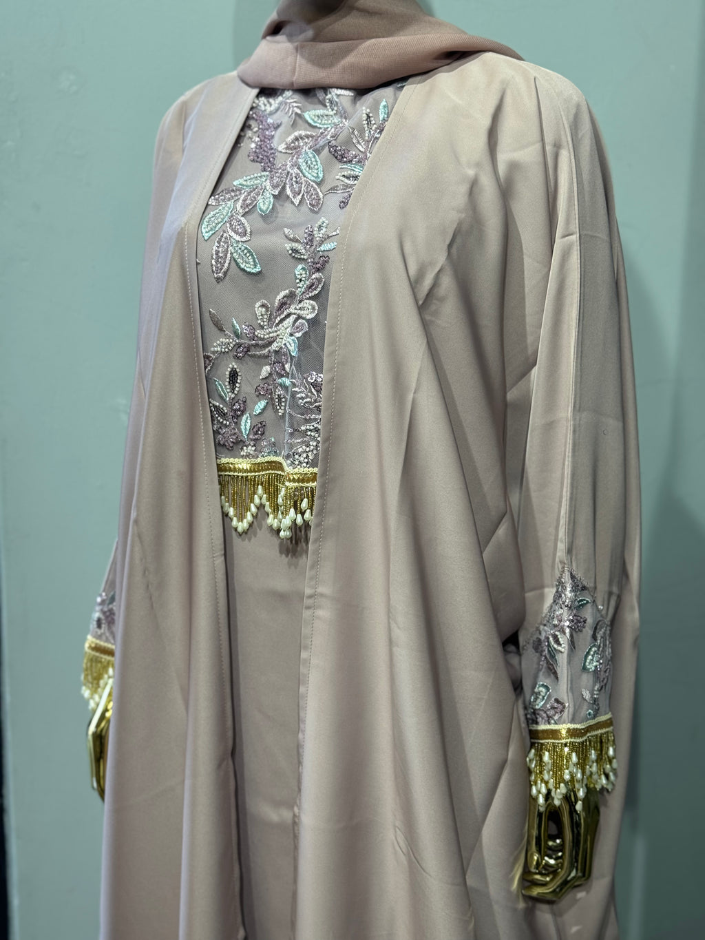 Flora Embellished Abaya
