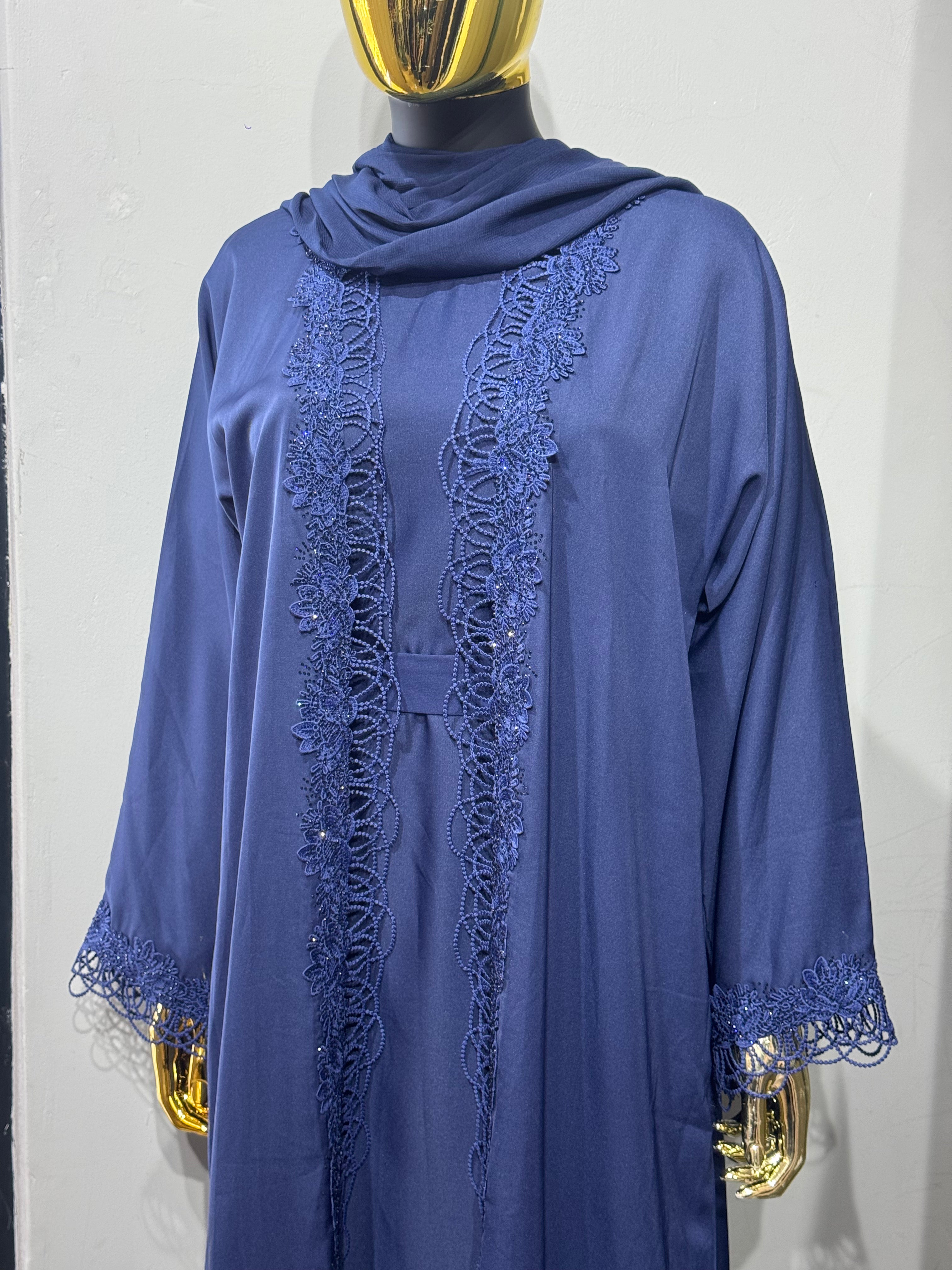 Noir Elegance Abaya