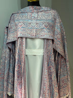 Ornamental Veil Pashmina(white inner)