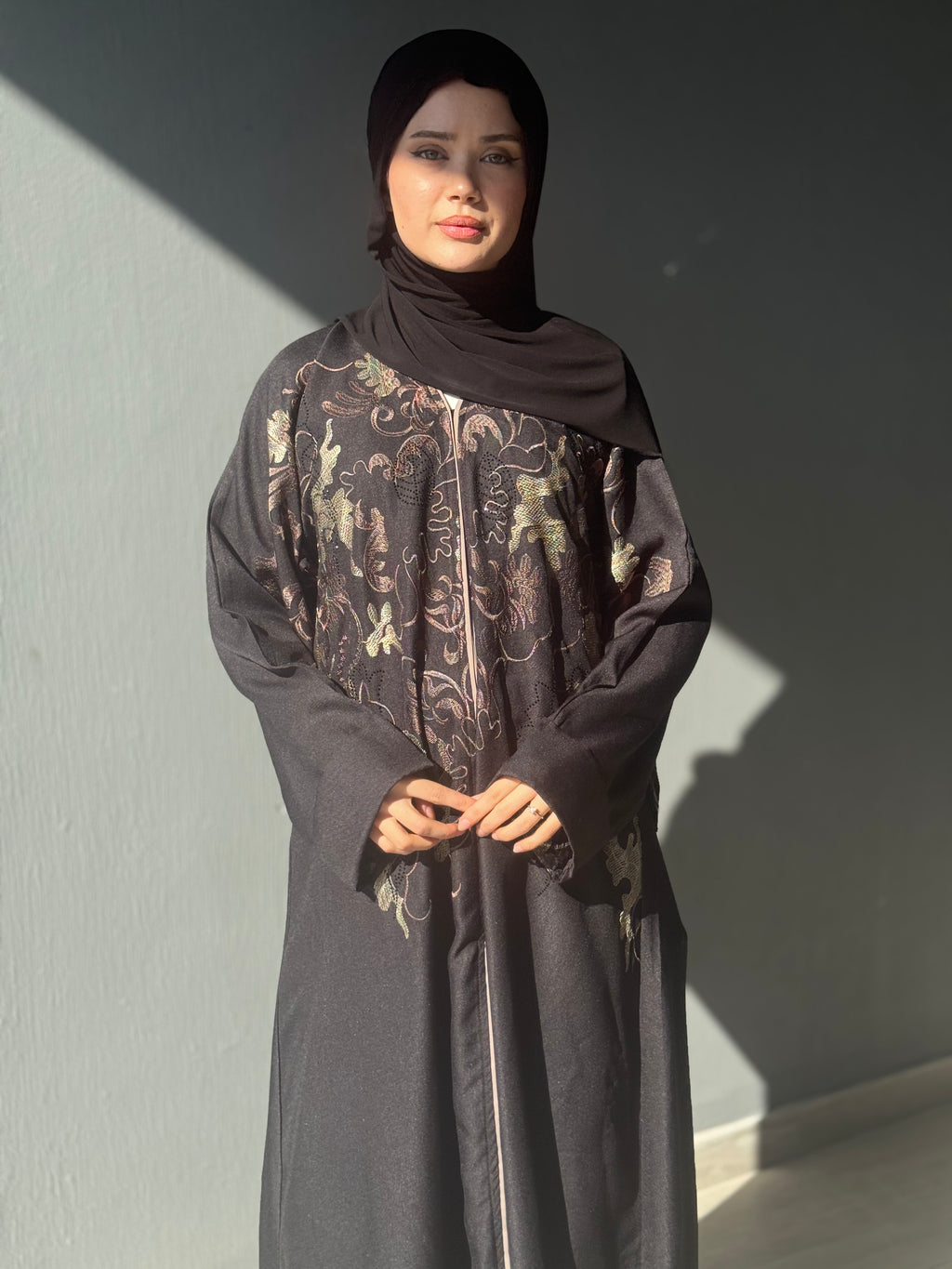 Sultana Al Layl Embroidered Abaya