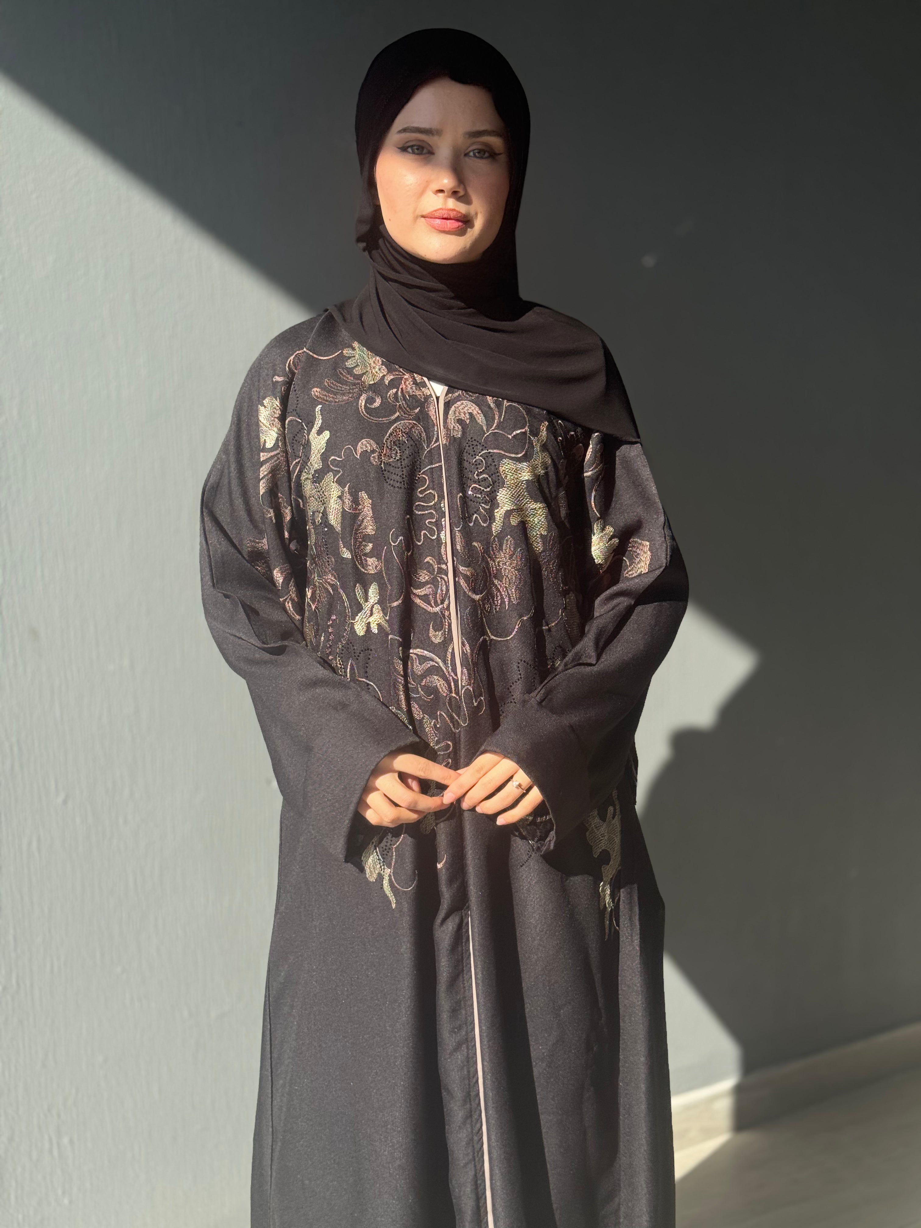 Sultana Al Layl Embroidered Abaya