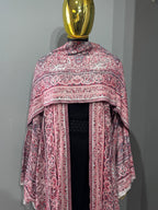 Imperial Motif Pashmina(black inner)