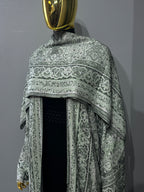 Imperial Motif Pashmina(black inner)