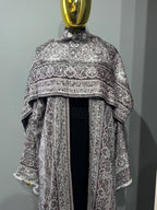 Imperial Motif Pashmina(black inner)