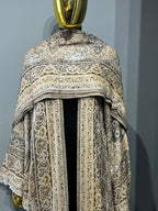 Imperial Motif Pashmina(black inner)