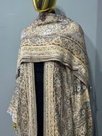 Imperial Motif Pashmina(black inner)
