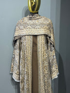 Royal Arabesque Pashmina(brown inner)