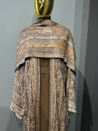 Royal Arabesque Pashmina(brown inner)