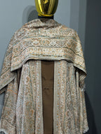 Royal Arabesque Pashmina(brown inner)