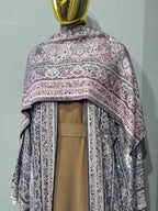 Royal Arabesque Pashmina(brown inner)