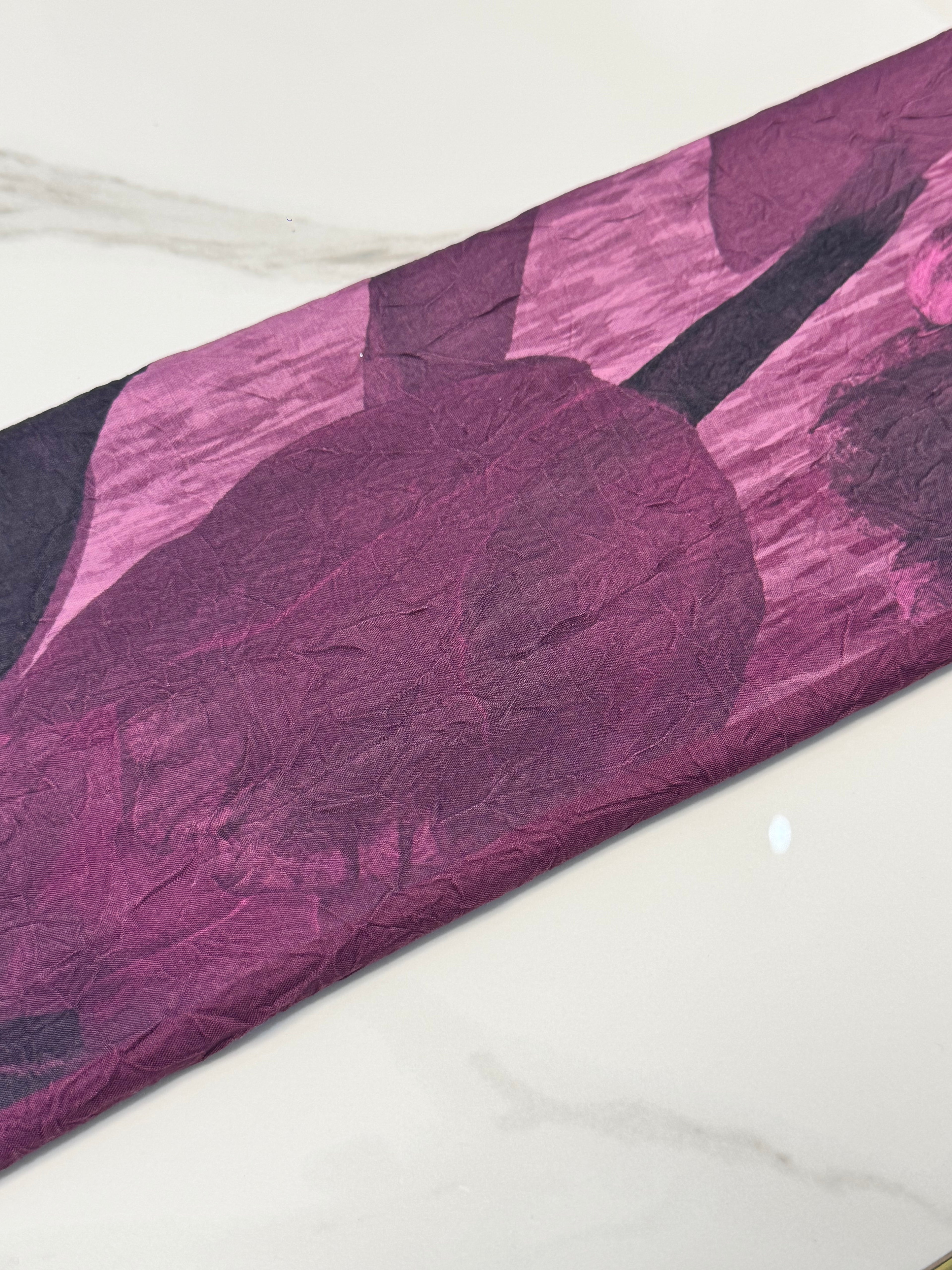 Crinkled Linen-Blend Selection