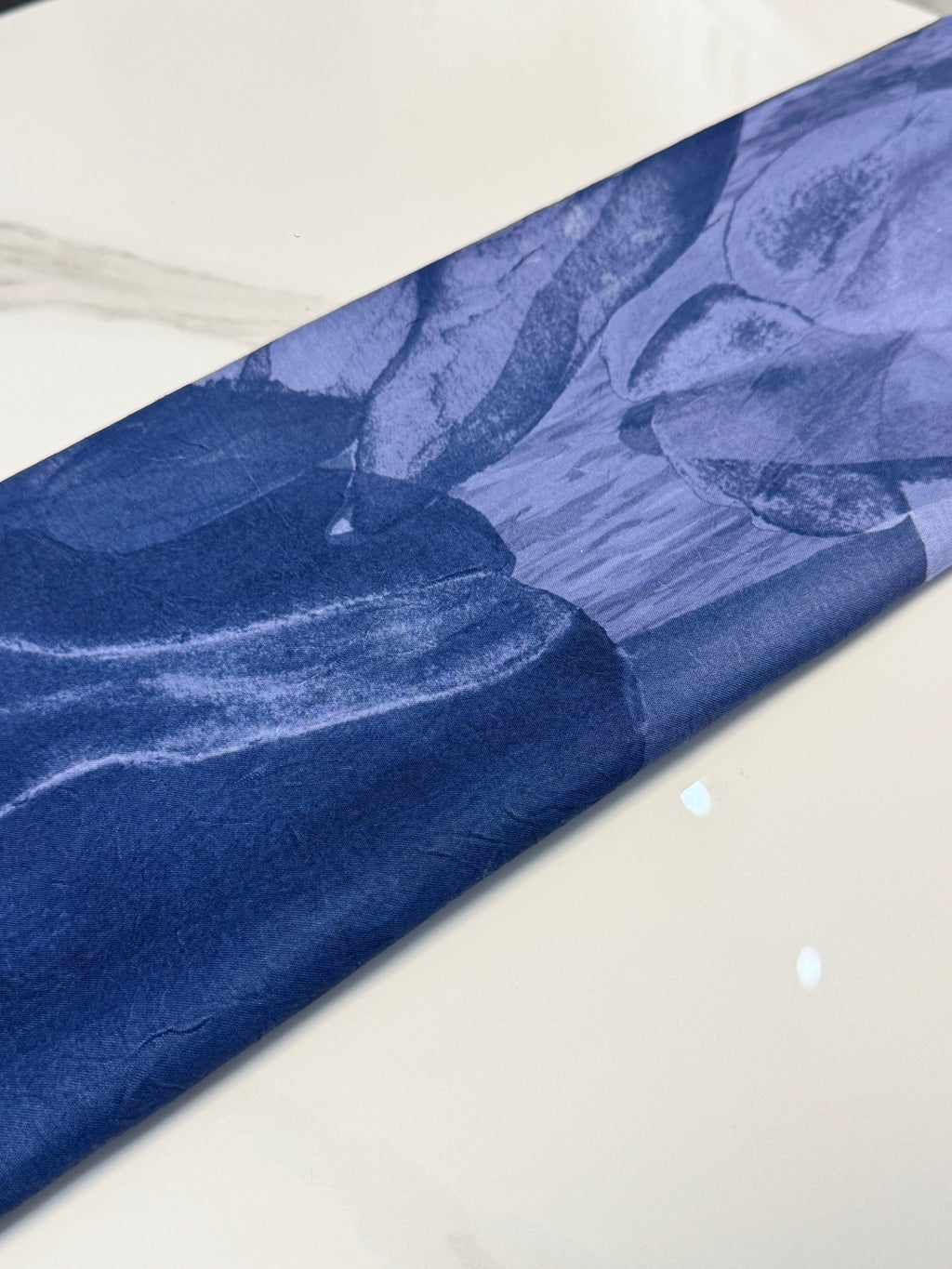 Crinkled Linen-Blend Selection