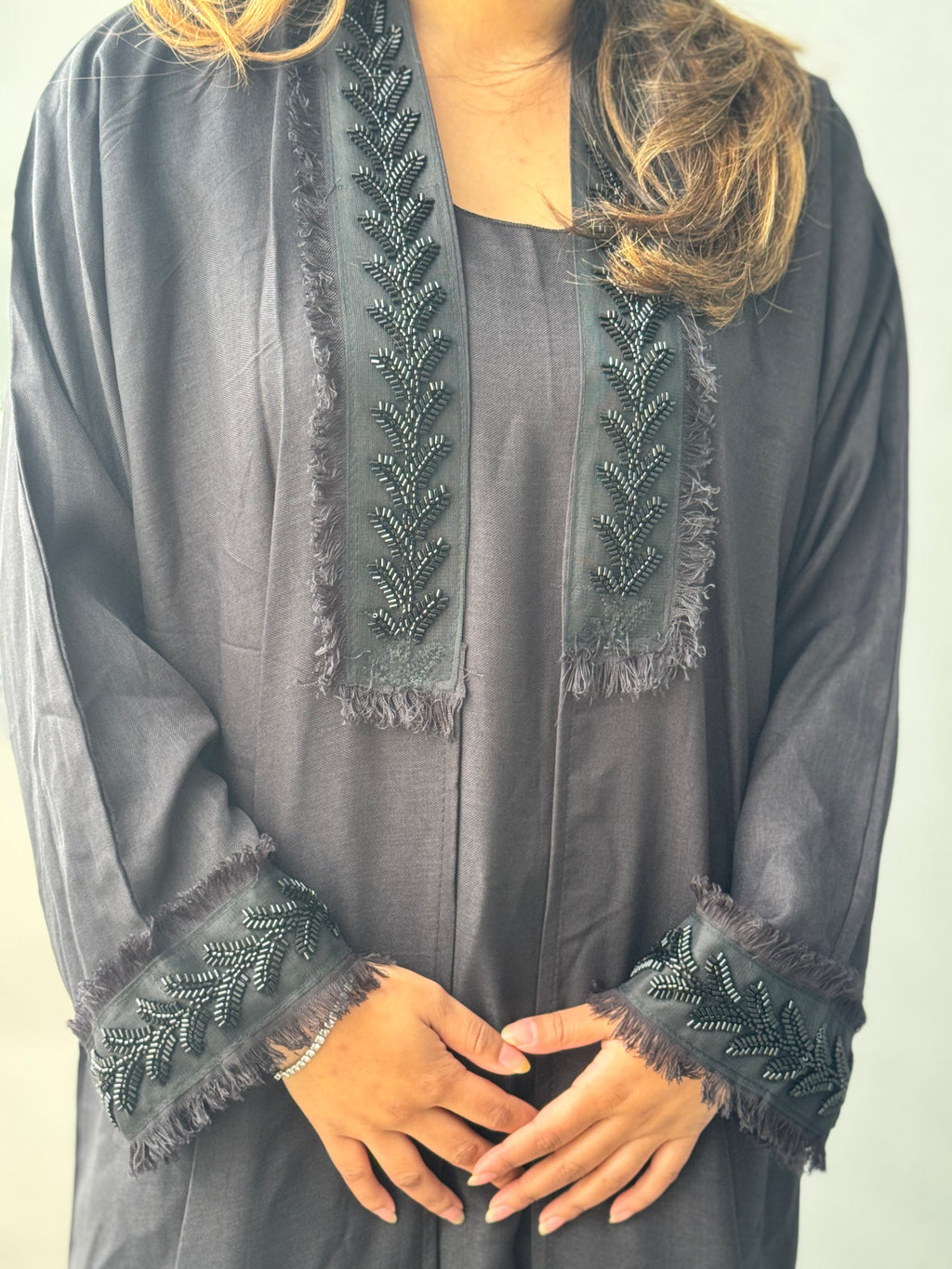 Waraq Linen Abaya