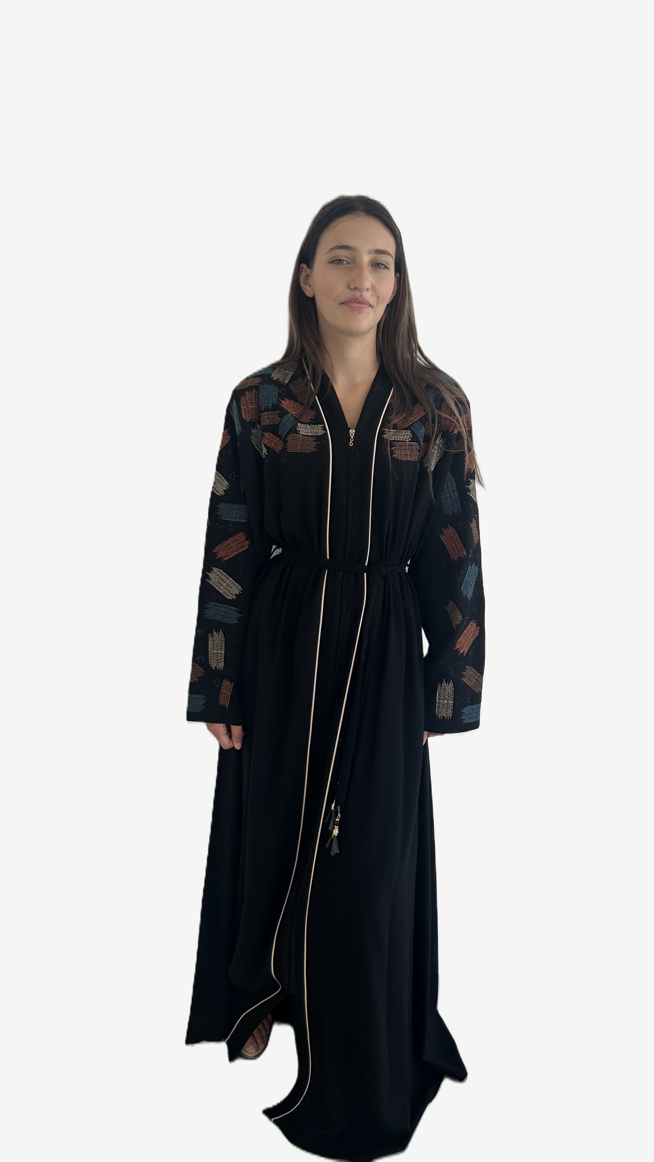 The Noir Brighter Mosaic Katalia Abaya