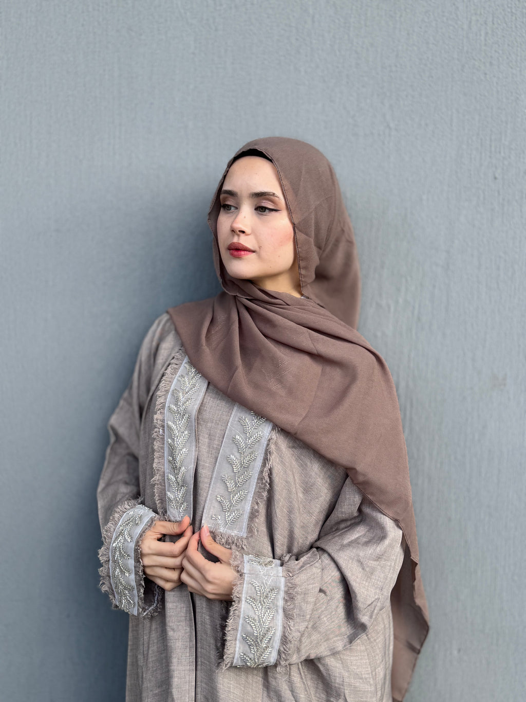 Waraq Linen Abaya