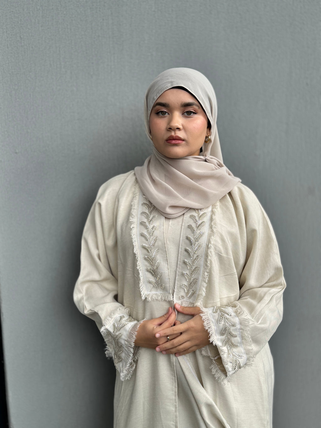 Waraq Linen Abaya