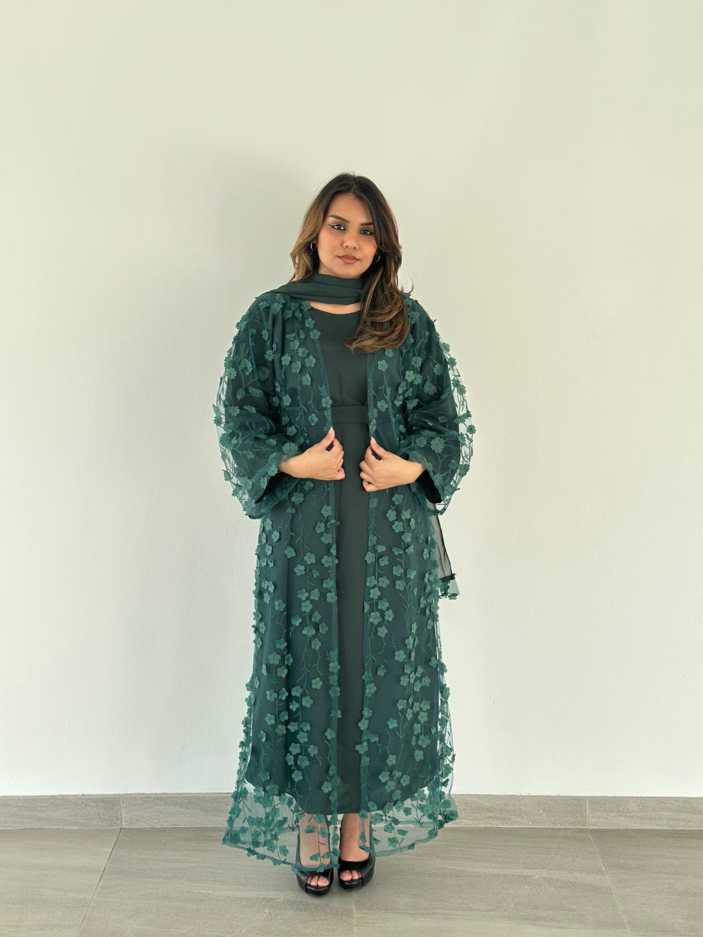 Petal Luxe Abaya