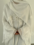 Cascade Overlay Abaya