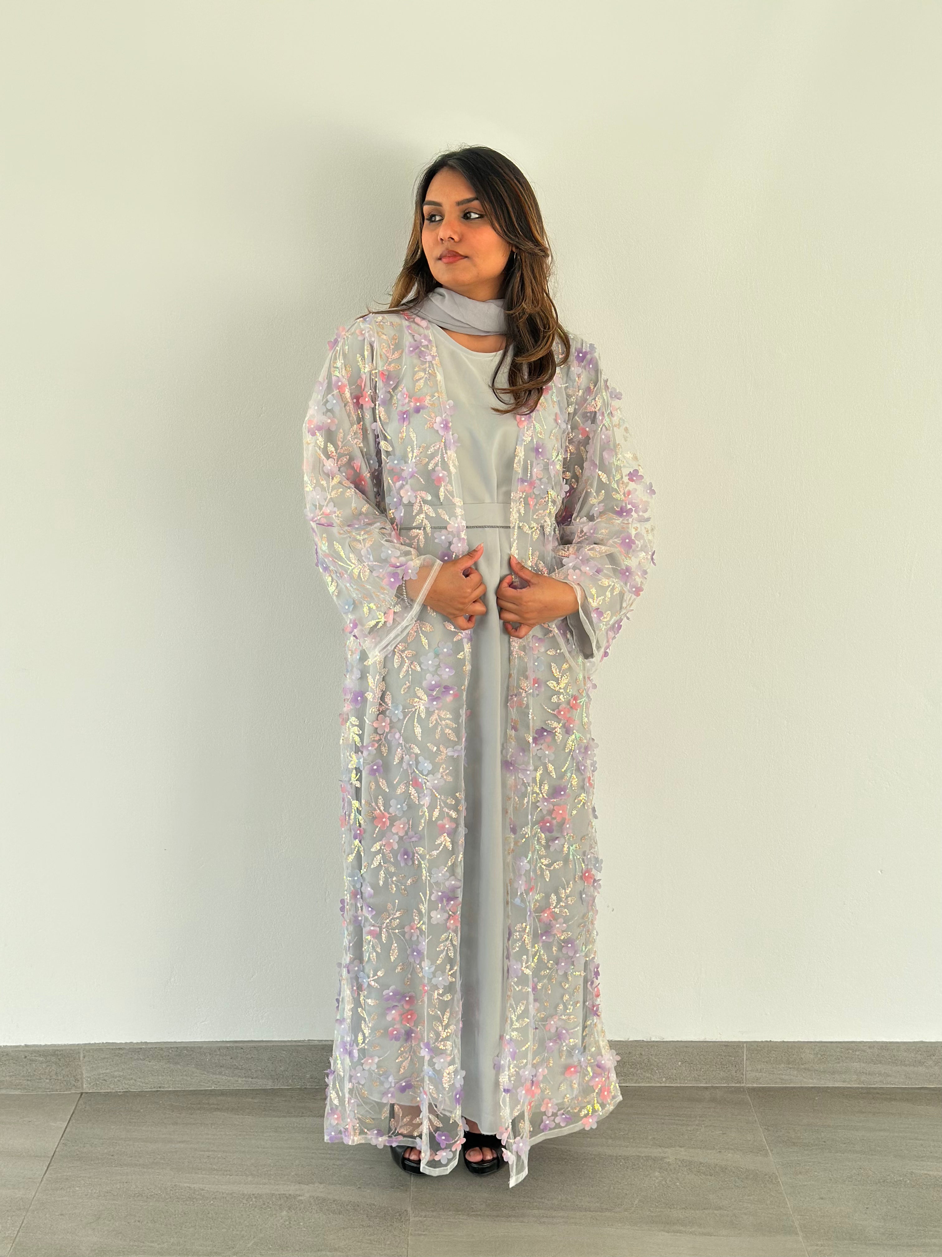 Petal Luxe Abaya