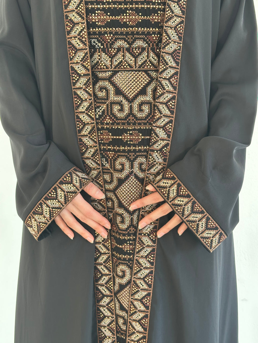 The Ephesus Kilim Layered Abaya