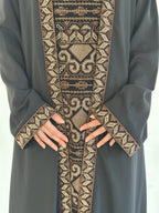 The Ephesus Kilim Layered Abaya