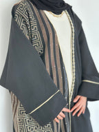Elif Geometric Abaya set