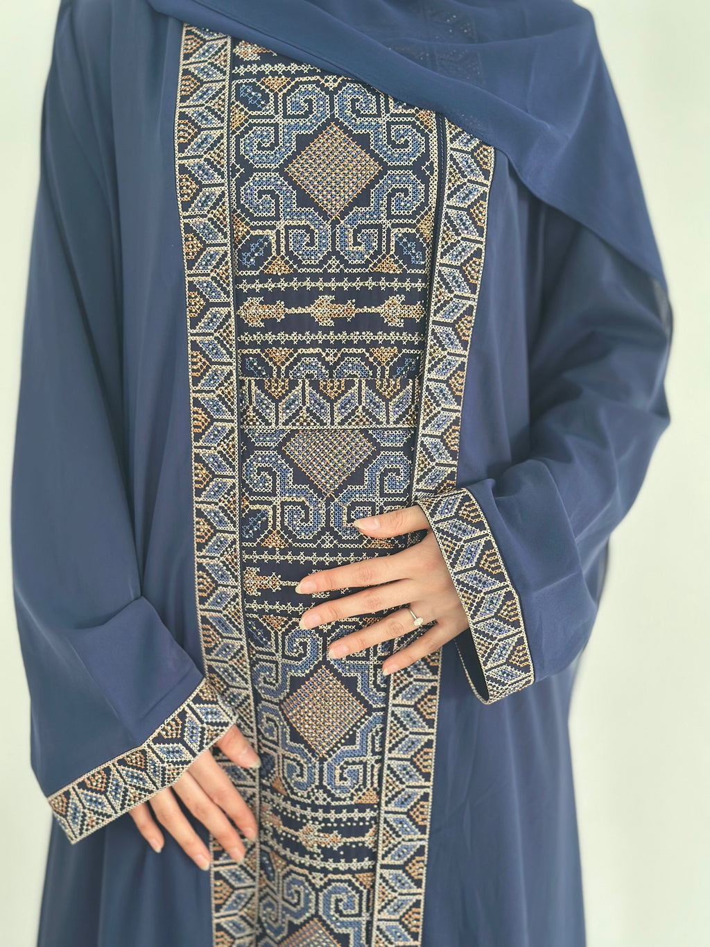 The Ephesus Kilim Layered Abaya