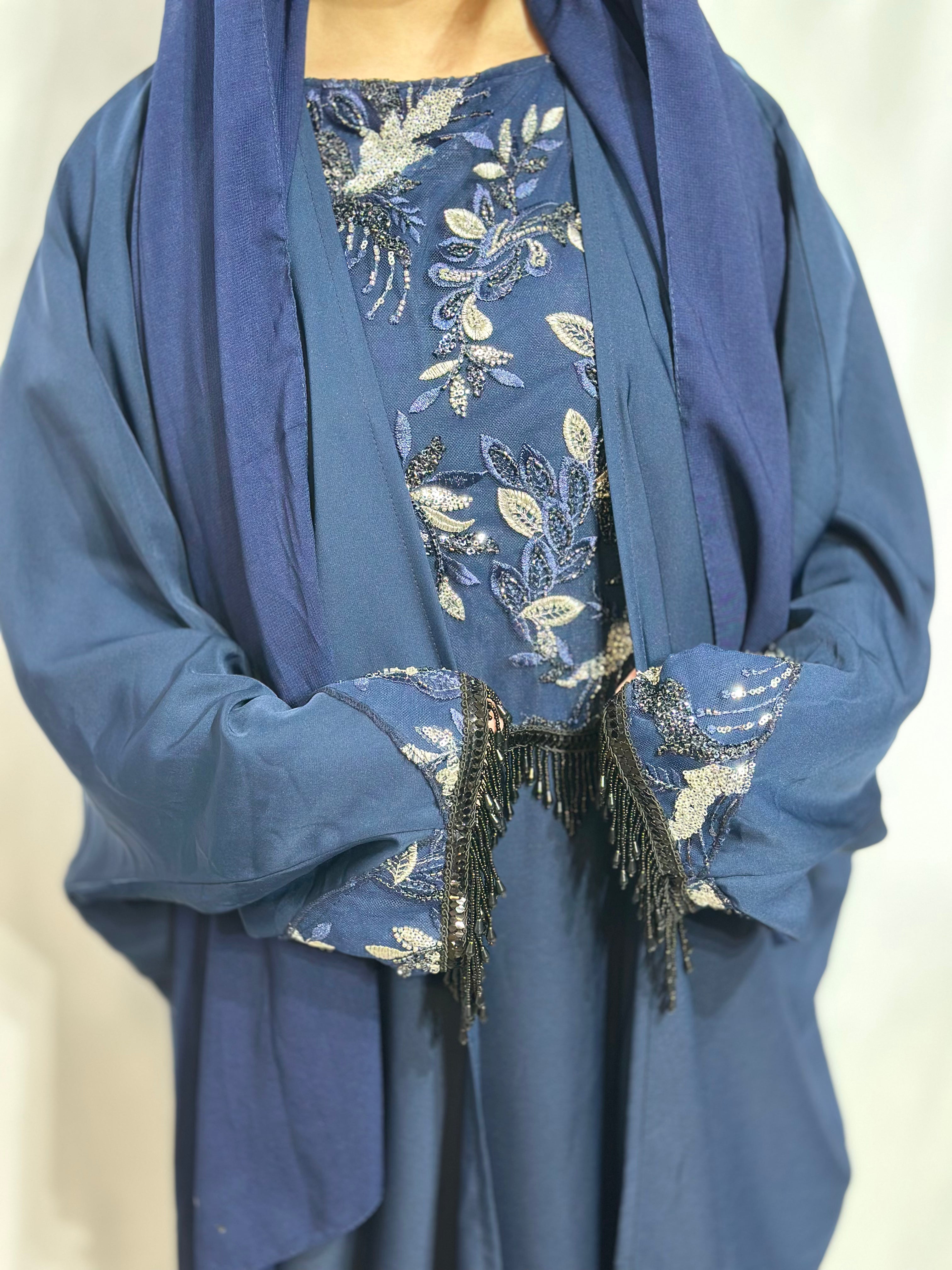 Flora Embellished Abaya