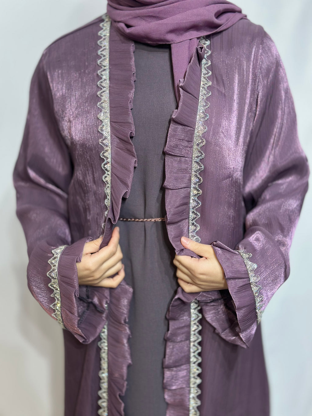 Teal Royale Abaya