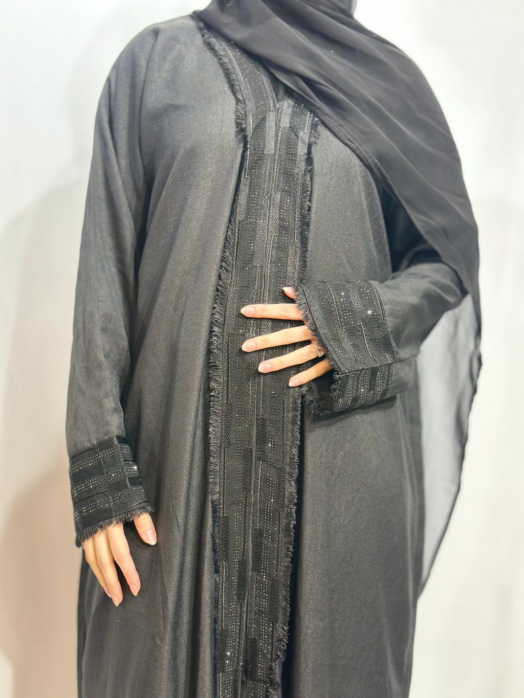 Amethyst Elegance Abaya