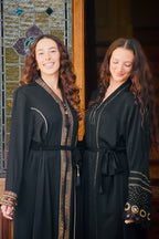 The Royal Navy and Black Cutwork Abaya