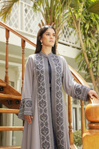 The Asena Heritage Embroidered Abaya