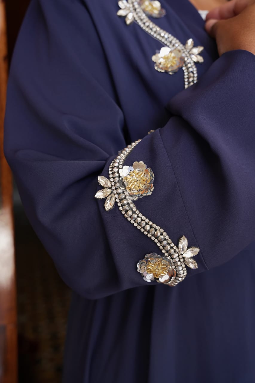 The Ottoman Mosaic Print Abaya