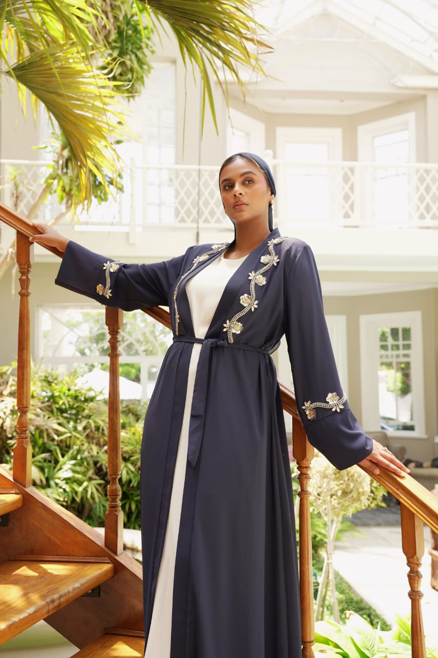 The Ottoman Mosaic Print Abaya