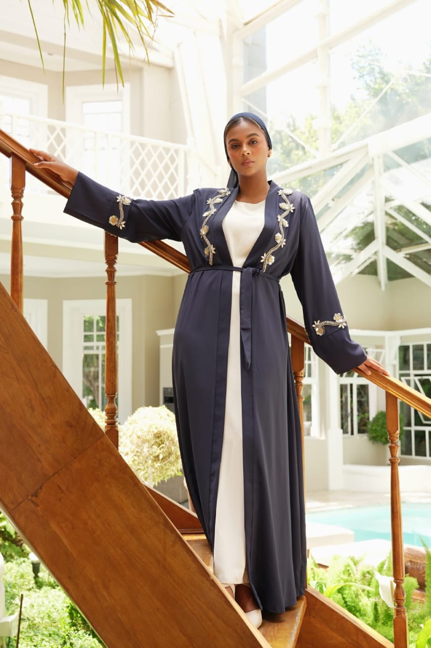 The Ottoman Mosaic Print Abaya