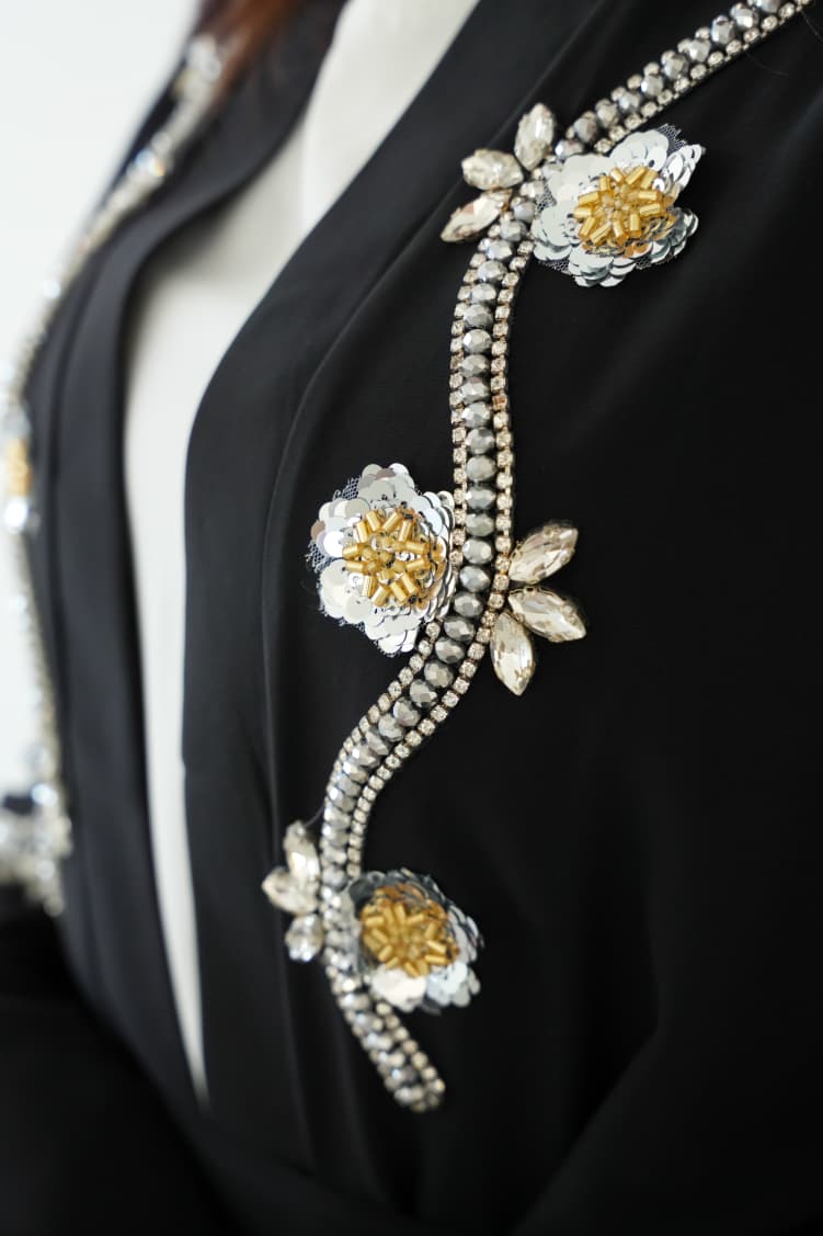 The Ottoman Mosaic Print Abaya