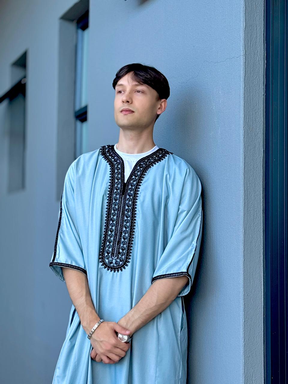 The New Moroccan Heritage Short-Sleeve Thobe