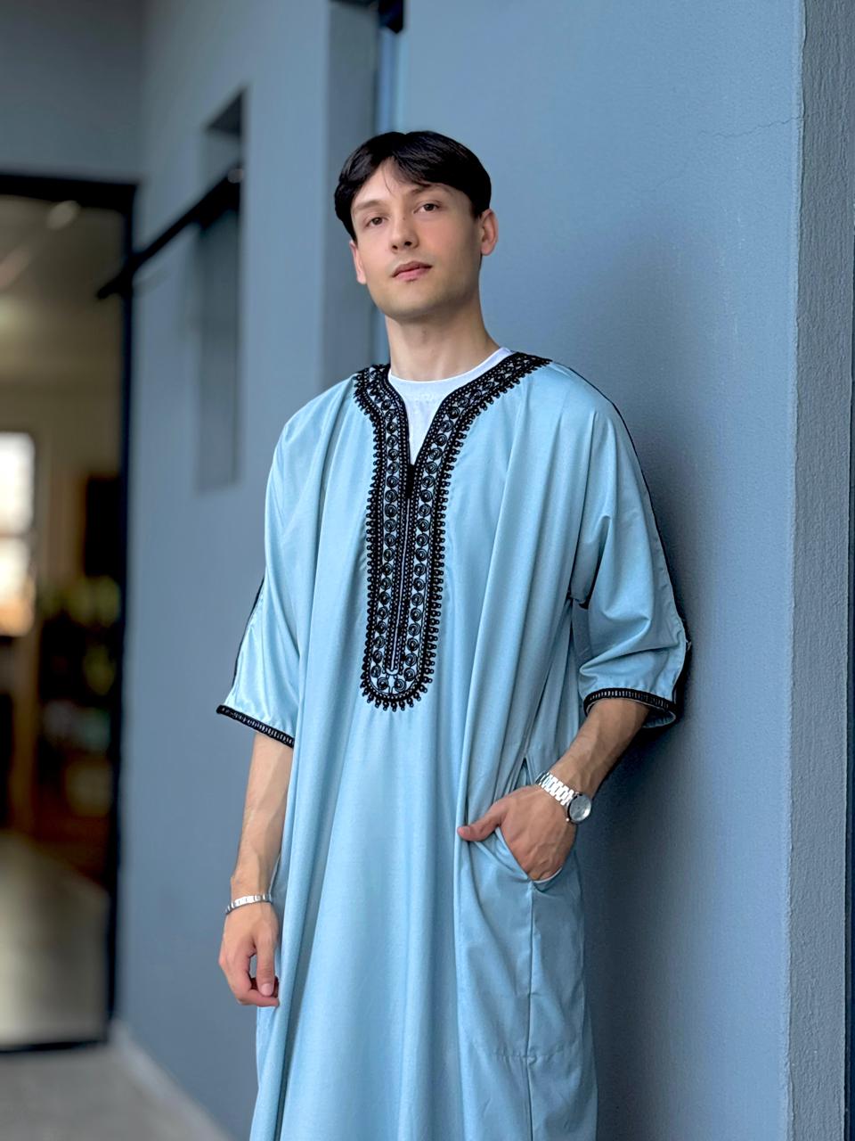 The New Moroccan Heritage Short-Sleeve Thobe