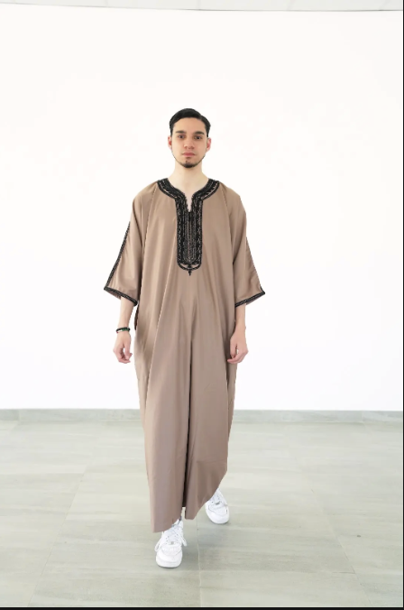 The New Moroccan Heritage Short-Sleeve Thobe