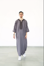 The New Moroccan Heritage Short-Sleeve Thobe